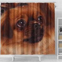 Tibetan Spaniel Dog Print Shower Curtain-Free Shipping - Deruj.com