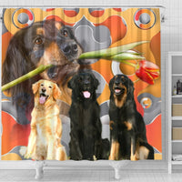 Hovawart Dog Print Shower Curtains-Free Shipping - Deruj.com