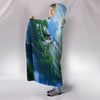 American Eskimo Print Hooded Blanket-Free Shipping - Deruj.com