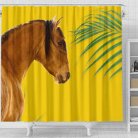 Amazing Kiger Mustang Horse Print Shower Curtain-Free Shipping - Deruj.com