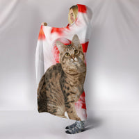Lovely American Bobtail Cat Hooded Blanket-Free Shipping - Deruj.com