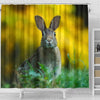 Cute Rabbit Print Shower Curtains-Free Shipping - Deruj.com