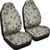 Whippet Paws Print Car Seat Covers-Free Shipping - Deruj.com