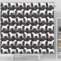 Boreboel Dog Pattern Print Shower Curtains-Free Shipping - Deruj.com