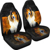 Rough Collie Dog Print Car Seat Covers-Free Shipping - Deruj.com