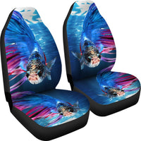 Siamese fighting fish Print Car Seat Covers-Free Shipping - Deruj.com