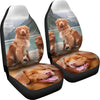Nova Scotia Duck Tolling Retriever Dog Print Car Seat Covers-Free Shipping - Deruj.com