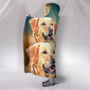 Cute Labrador Retriever Print Hooded Blanket-Free Shipping - Deruj.com