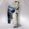 Cute White Persian Cat Print Hooded Blanket-Free Shipping - Deruj.com