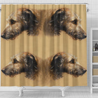 Amazing Irish Wolfhound Print Shower Curtain-Free Shipping - Deruj.com
