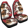 Amazing Saint Bernard Dog Print Car Seat Covers-Free Shipping - Deruj.com