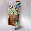 Cute Golden Retriever Print Hooded Blanket-Free Shipping - Deruj.com