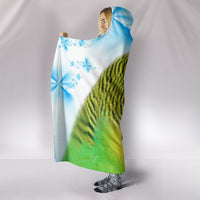 Budgerigar Parrot Print Hooded Blanket-Free Shipping - Deruj.com