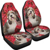 Cute Petit Basset Griffon Vendeen Print Car Seat Covers-Free Shipping - Deruj.com