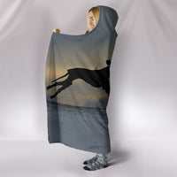 Great Dane Dog Print Hooded Blanket-Free Shipping - Deruj.com
