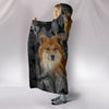 Cute Icelandic Sheepdog Print Hooded Blanket-Free Shippipng - Deruj.com