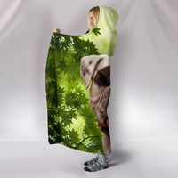 Cute American Bulldog Print Hooded Blanket-Free Shipping - Deruj.com
