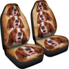 Irish Red and White Setter Print Car Seat Covers-Free Shipping - Deruj.com