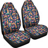 Australian Cattle Dog Floral Print Car Seat Covers-Free Shipping - Deruj.com