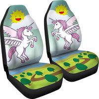 Cartoon Unicorn Print Car Seat Covers-Free Shipping - Deruj.com