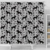 Malinois Dog Paws Pattern Print Shower Curtains-Free Shipping - Deruj.com