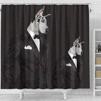 Amazing Great Dane Dog Print Shower Curtain-Free Shipping - Deruj.com