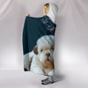 Shih Tzu Print Hooded Blanket-Free Shipping - Deruj.com