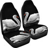 Beautiful Swan Bird Print Car Seat Covers-Free Shipping - Deruj.com