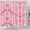 Flamingo Print Shower Curtains-Free Shipping - Deruj.com