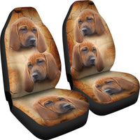 Redbone Coonhound Print Car Seat Covers-Free Shipping - Deruj.com