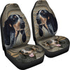 Bluetick Coonhound Print Car Seat Covers- Free Shipping - Deruj.com