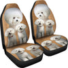 Cute Bichon Frise Print Car Seat Cover-Free Shipping - Deruj.com