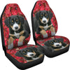 Entlebucher Mountain Dog On Pink Print Car Seat Covers-Free Shipping - Deruj.com