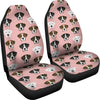 Boxer Dog On Pink Print Car Seat Covers-Free Shipping - Deruj.com