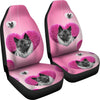 Norwegian Elkhound Dog In heart Print Car Seat Covers-Free Shipping - Deruj.com