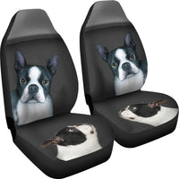 Cute Boston Terrier Print Car Seat Covers- Free Shipping - Deruj.com