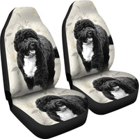 Portuguese Water Dog Print Car Seat Covers-Free Shipping - Deruj.com