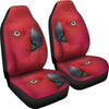 Red Mini-macaw Parrot Print Car Seat Covers-Free Shipping - Deruj.com