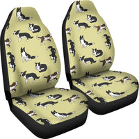 Amazing Border Collie Pattern Print Car Seat Covers-Free Shipping - Deruj.com