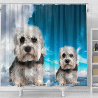 Lovely Dandie Dinmont Terrier Print Shower Curtains-Free Shipping - Deruj.com
