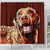 Chesapeake Bay Retriever Dog Print Shower Curtain-Free Shipping - Deruj.com