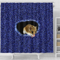 Chinese Hamster Print Shower Curtains-Free Shipping - Deruj.com