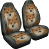 Cute Icelandic Sheepdog Print Car Seat Covers-Free Shipping - Deruj.com