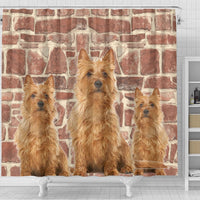 Australian Terrier Print Shower Curtains-Free Shipping - Deruj.com