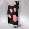 Pink Paws Print Hooded Blanket-Free Shipping - Deruj.com