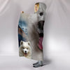 Samoyed Dog Print Hooded Blanket-Free Shipping - Deruj.com
