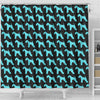 Lakeland Terrier Dog Pattern Print Shower Curtains-Free Shipping - Deruj.com