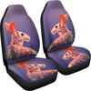 Rabbit Vector Art Print Car Seat Covers-Free Shipping - Deruj.com