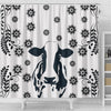 Cow Print Shower Curtain-Free Shipping - Deruj.com