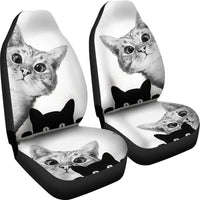 Cute Cats Art Print Car Seat Covers-Free Shipping - Deruj.com